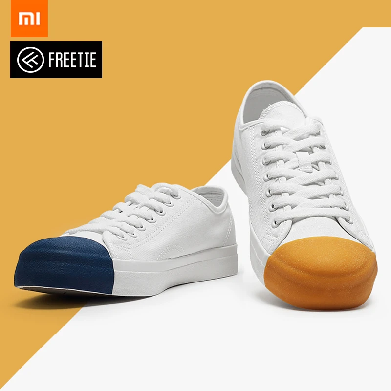 Xiaomi Freetie/парусиновая обувь маленькие белые туфли для модных мальчиков коллекция
