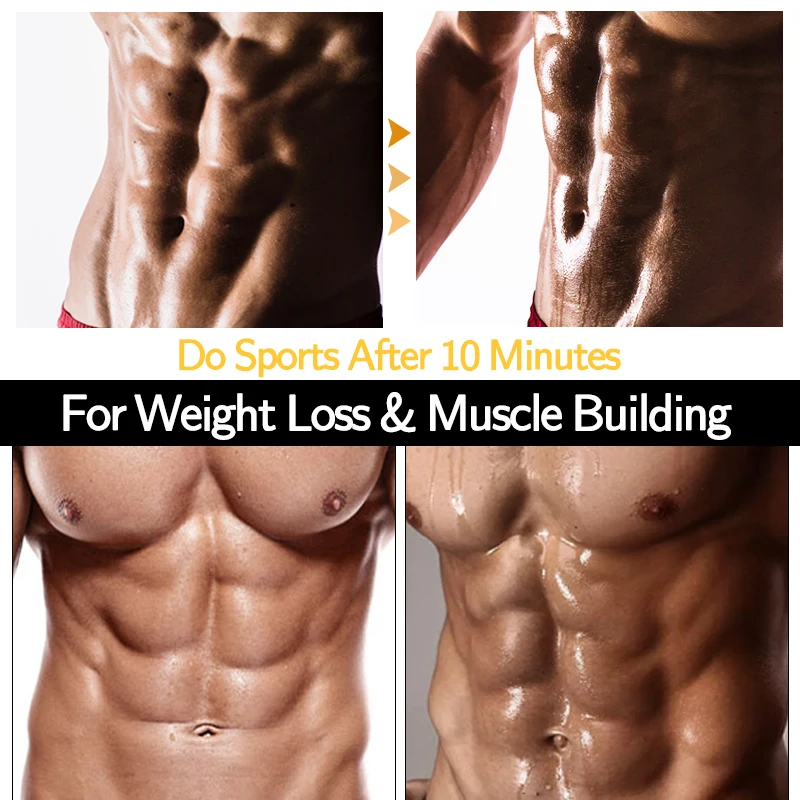 Men's Athletic Tee Short Sleeve Compression T-Shirt Performance Base Layer Workout Shirt Sweat Sauna Vest Body Shaper Fitness