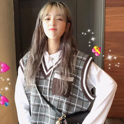 

Женский жилет с V-образным вырезом, без рукавов