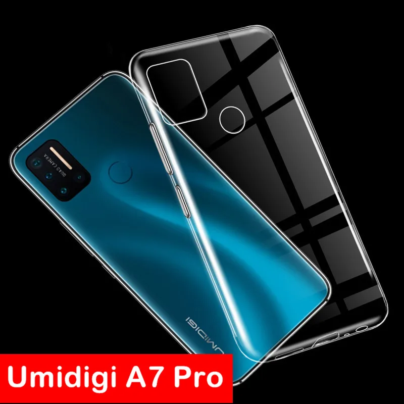 soft black tpu case for umidigi a7 pro a7pro back cover ultra thin transparent phone case for umidigi a7s a 7 silicone case etui free global shipping