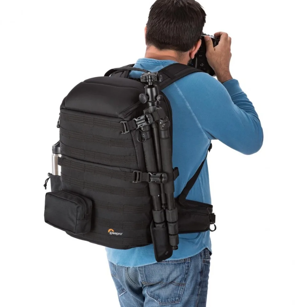Фото Новинка, подлинный Lowepro ProTactic 450 aw плечевая сумка для камеры SLR 15,6 дюйма, рюкзак для ноутбука с всепогодным покрытием BP 450 aw II №4