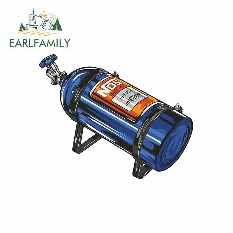EARLFAMILY 13 см x 10 6 для Nos Bottle забавные виниловые наклейки на машину солнцезащитный