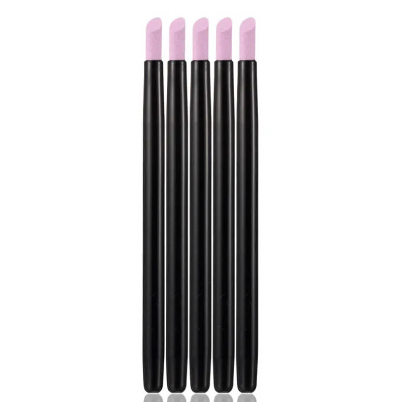 

5Pcs 13.8cm Quartz Stone Nail Cuticle Pusher Remover Trimmer Scrub Pen Pedicure Manicure Nail Care Tools Set