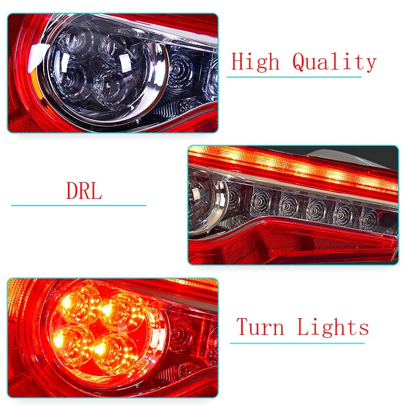 Задние фонари светодиодный Задняя крышка объектива заменитель сборки номерной