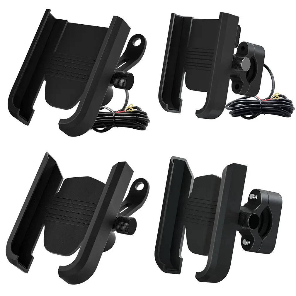 

Motorcycle Bike Mobile Phone Holder Aluminum Bicycle Riding Bracket GPS Mount Handlebar Stand Support 4-6inch Smartphones