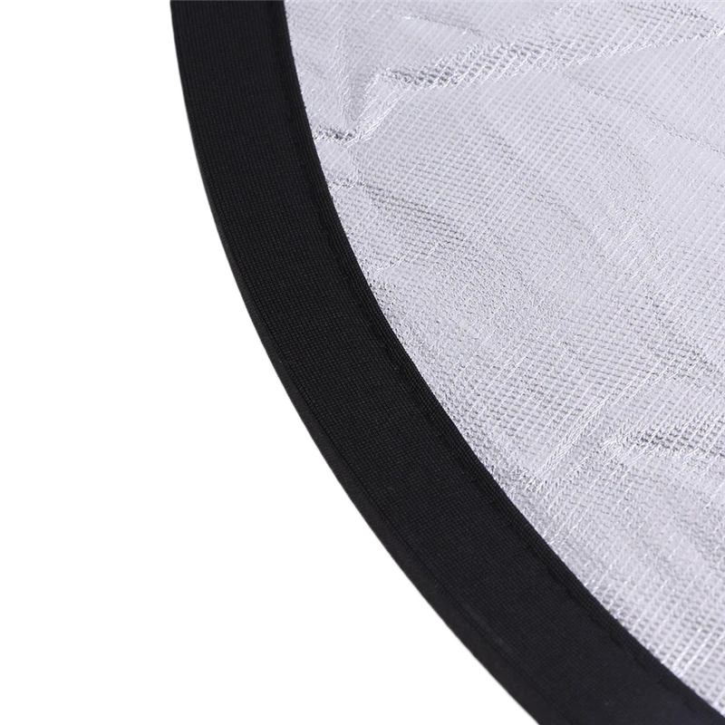 

2 in 1 55-60cm Light Mulit Collapsible Disc Photography Reflector Silver/White