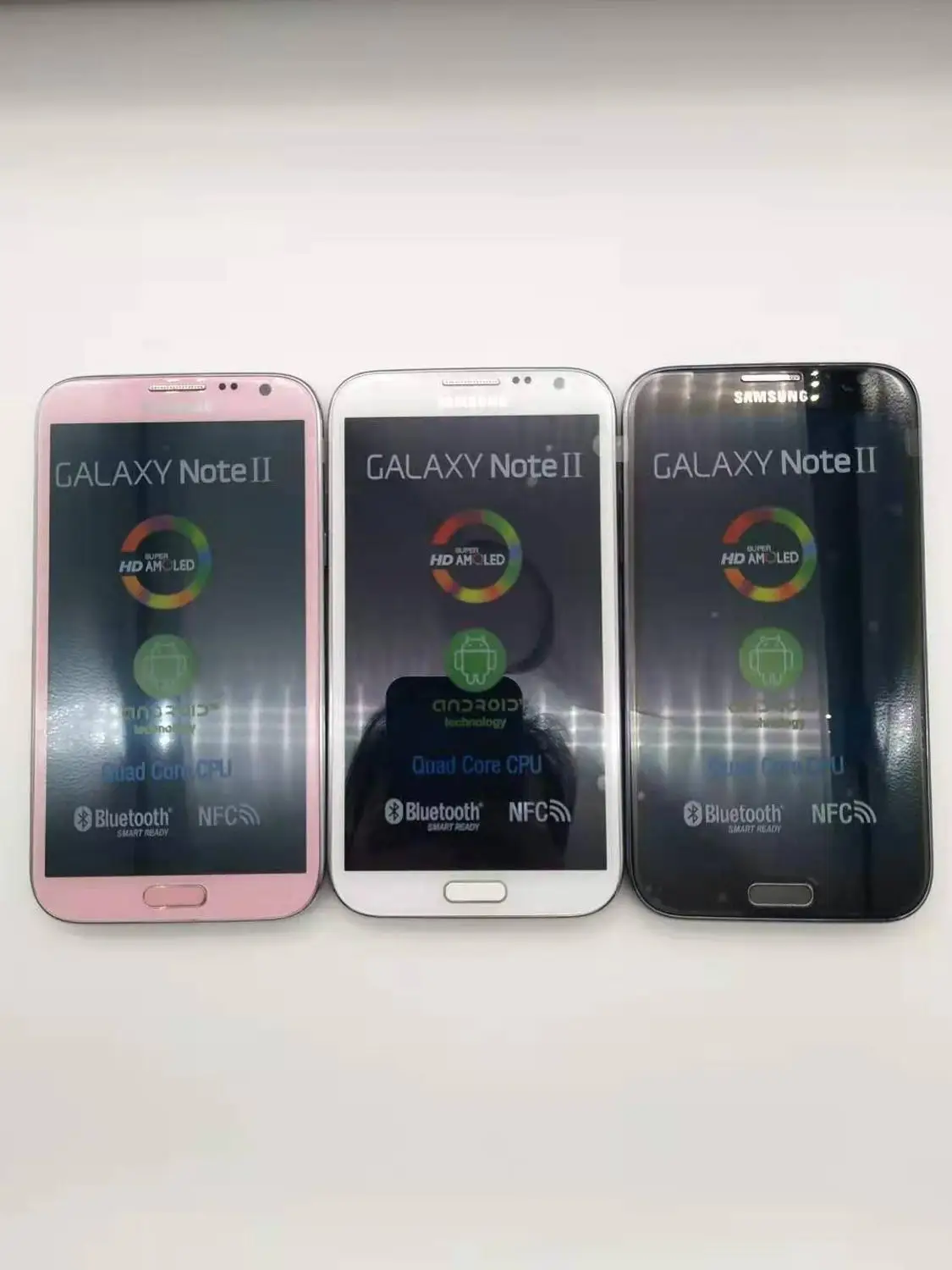 Разблокированный мобильный телефон samsung Galaxy Note 2 II N7100 5," четырехъядерный 8MP gps WCDMA отремонтированный смартфон