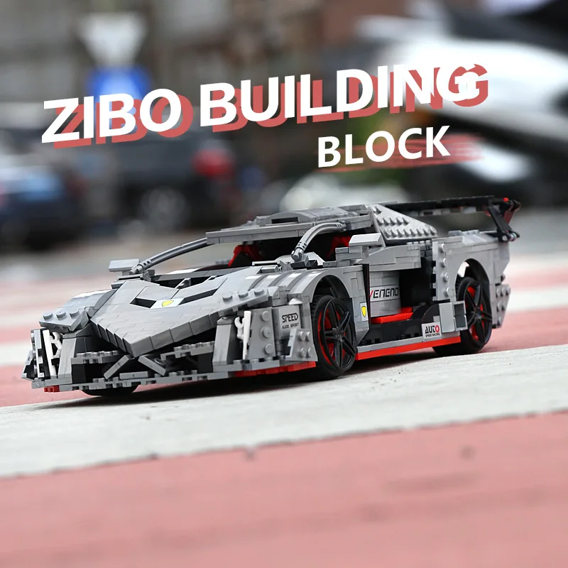 Совместимость с 20091 технические MOC-10574 Lamborghinis Veneno модель родстера конструкторных