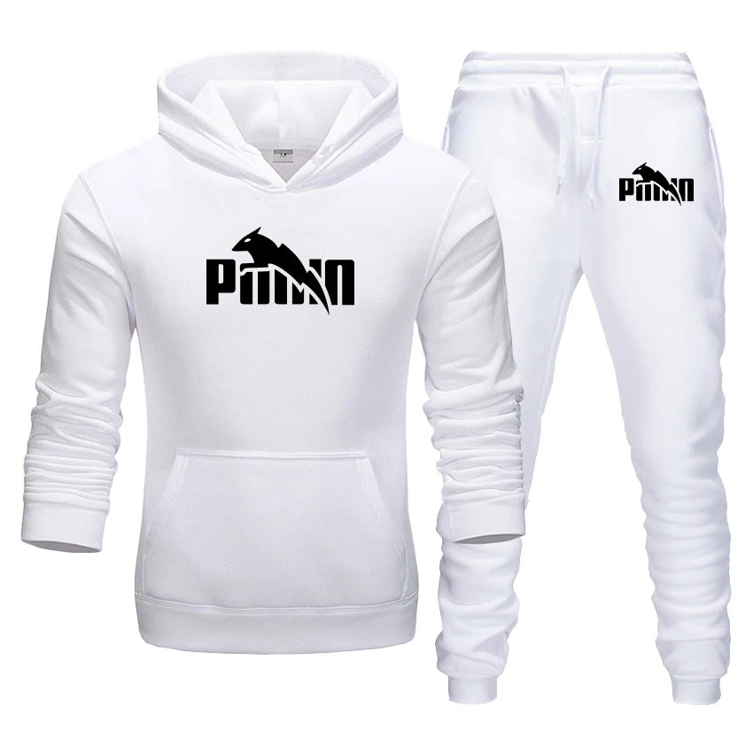 Мужской костюм толстовки и штаны спортивный мужской 2020 брендовая спортивная