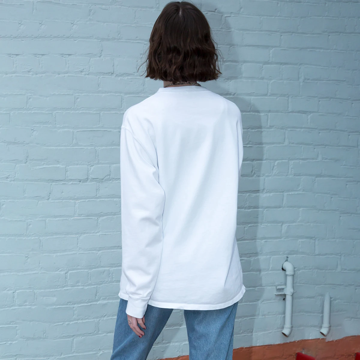 

Vintage Cartoon Print Loose Hoodie Women New Graphic Short Sleeve White Cotton Hoodies 2020 Autumn Harajuku Casual Tops Female
