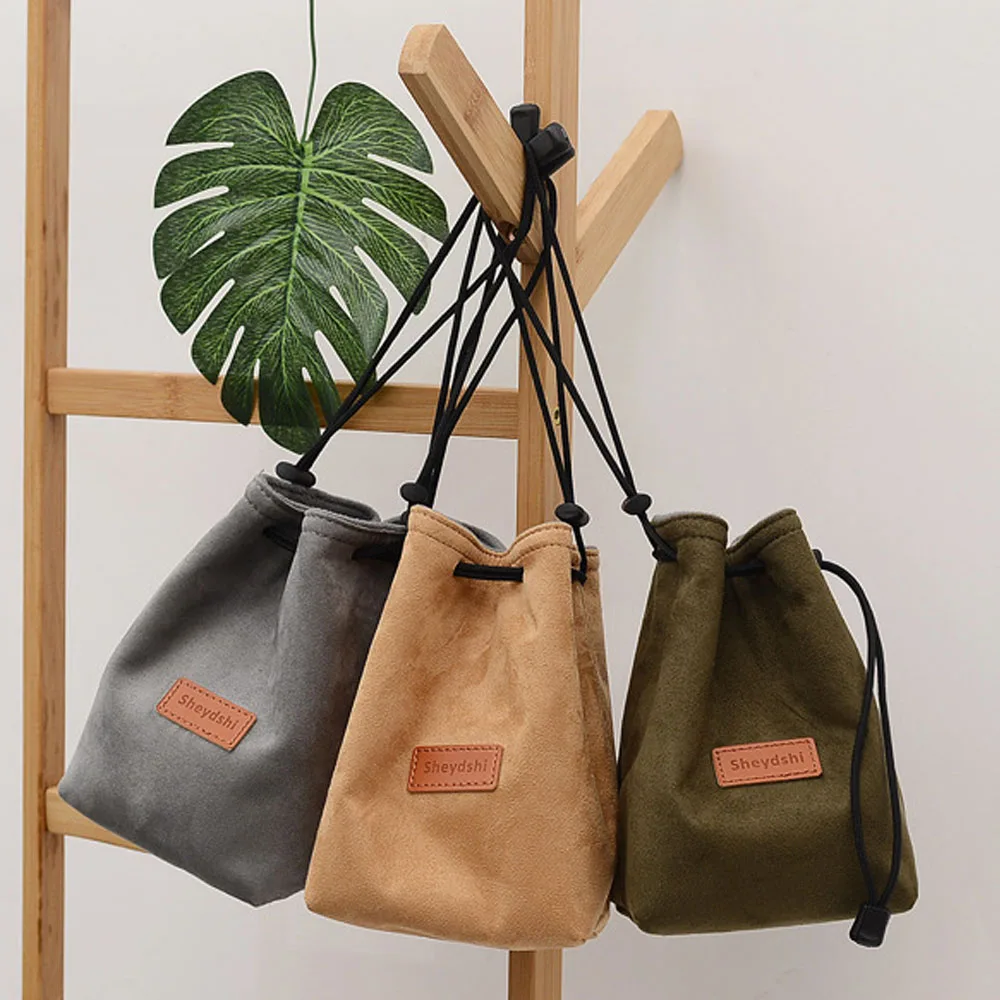 

DSLR Camera Protect Bag Camera Bag Portable Camera Cover Micro Singles Protective Sleeve Suede Camera Bag