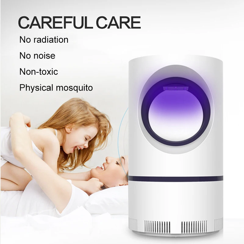 USB UV Mosquito Killer Lamp LED Anti Trap Bug Zapper Insect Muggen Living Room Bedroom Pest Control | Освещение