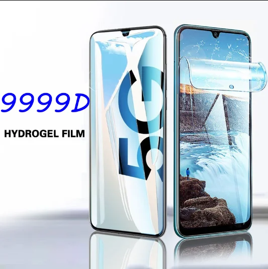 3D Full Glue Hydrogel Film For ZTE Blade A5 A7 2020 Full Screen Cover Explosion-proof Screen Protector Film