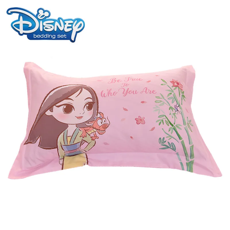 

Disney мультфильм Хуа Мулан белоснежная Princess100 % хлопок наволочка наволочки для мальчиков наволочка 1 шт. домашний текстиль детский Подарки
