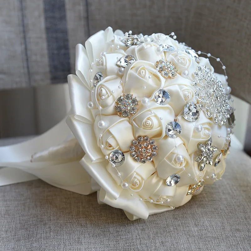

Bridal Gemstone Bouquet Wedding Gift Wedding Supplies Crystal Wedding Bouquet