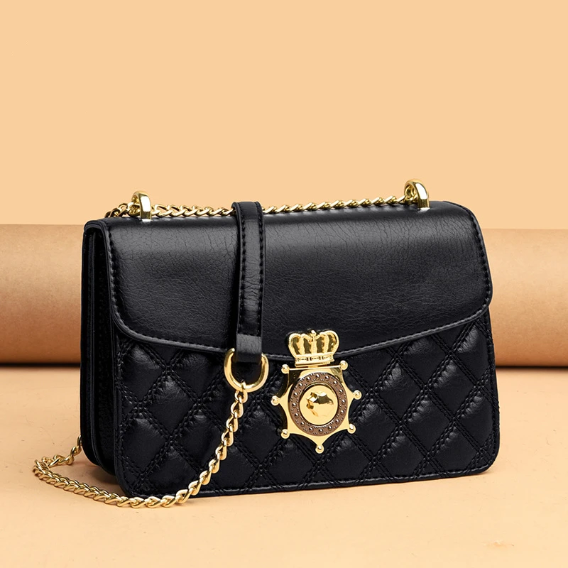 

Small Square Bag Women 2021 Spring New Crossbody Message Bag Solid Color Stitching Wild Shoulder Bag Student Mobile Phone Bag