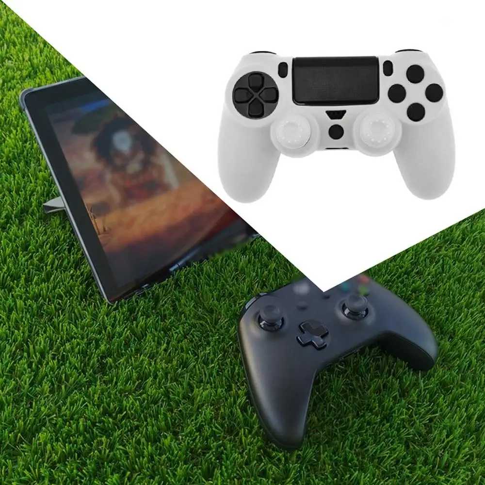 Силиконовый нескользящий чехол для геймпада Dualshock 4 беспроводных геймпадов Ps4 Pro