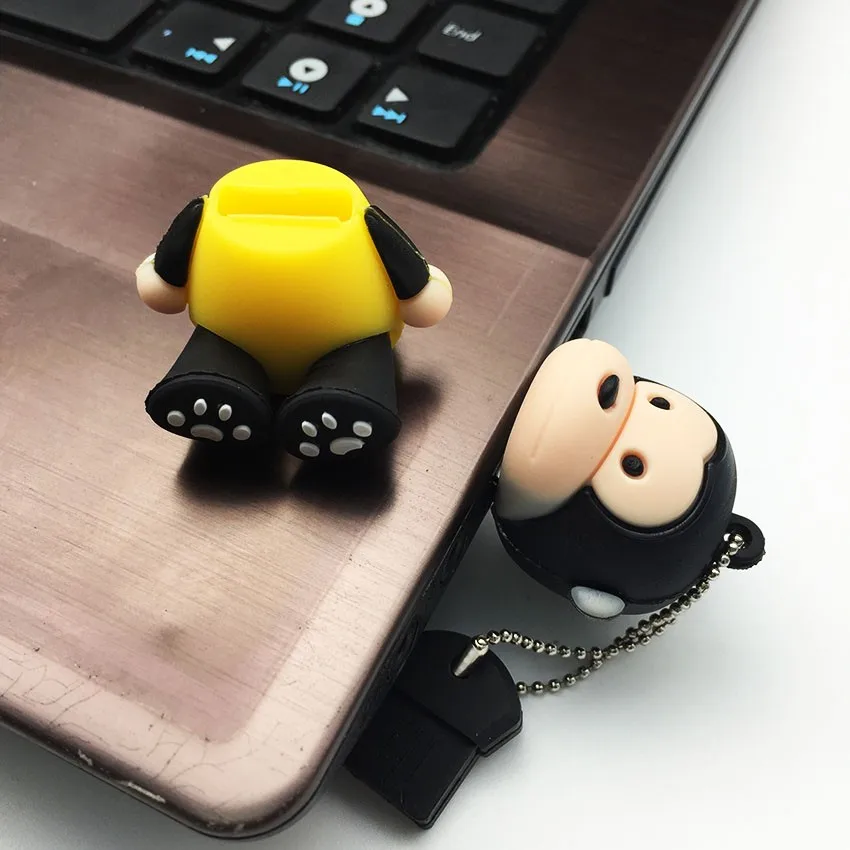 

New Cute Cartoon Pen Drive 4GB 8GB 16GB 32GB 64GB 128GB USB Flash Lovely Drive Pendrive for PC Flash Memory USB Key USB Stick
