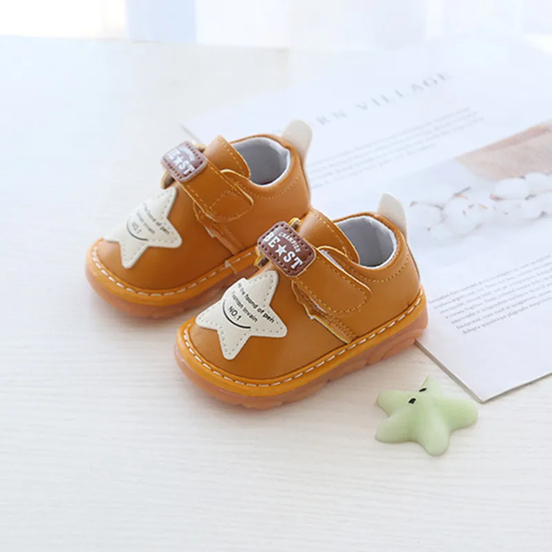 2019 Autumn Baby Girls Boys Casual Shoes Infant Toddler Star Non-Slip Comfortable Outdoor Kids Children First Walker | Детская одежда и