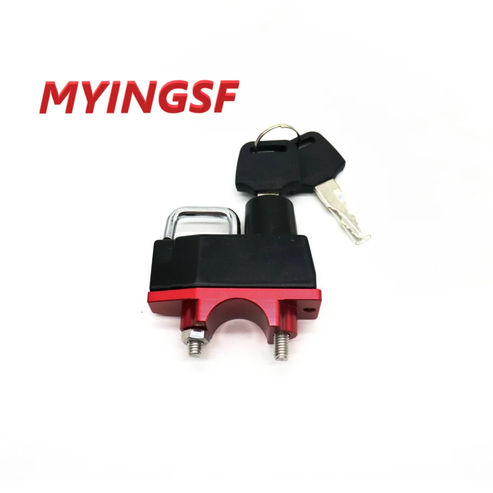 

Helmet Lock For KAWASAKI ZZR400 ZZR600 ZZR1100 ZZR1200 ZZR 400/600/1200/1100/D/C Motorcycle Accessories Handlebar Bar Clamp