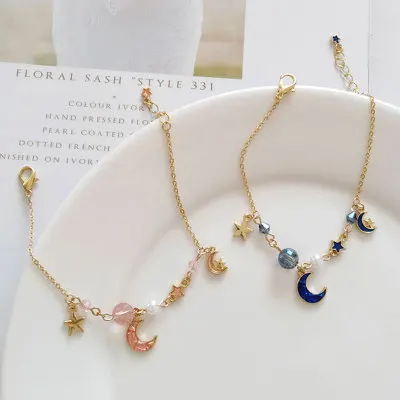 New fashion Summer girl heart strawberry crystal sisters bracelet For Women Accessories jewelry wholesale | Украшения и