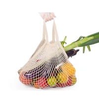 2 pcs 43x20cm reusable vegetable fruit mesh bags washable eco friendly bags for grocery shopping storage toys sundries net tote