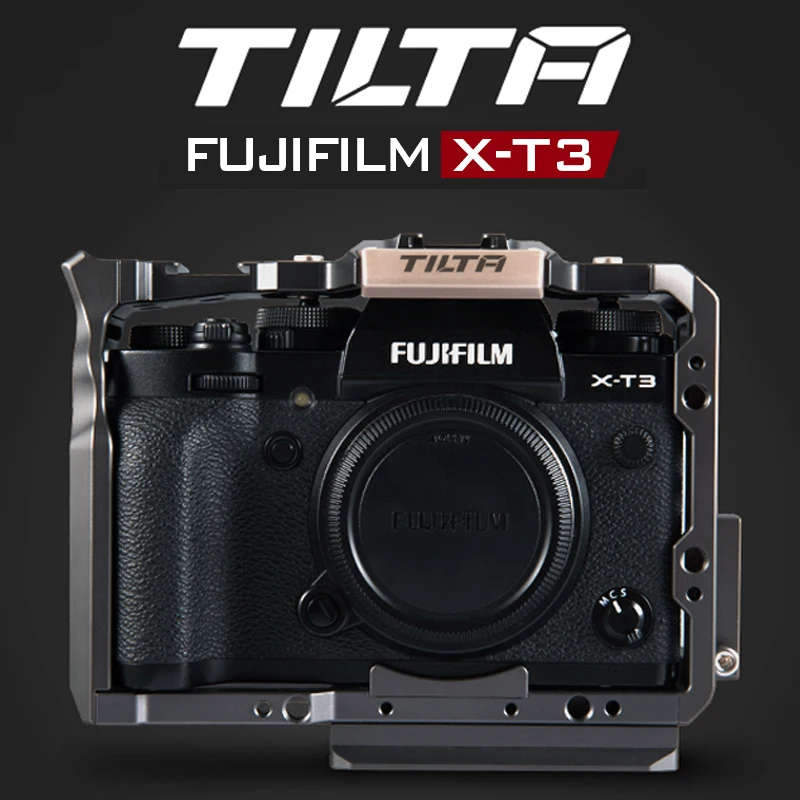 Tilta Fujifilm XT3 клетка DSLR камера Rig защитный чехол для Fujifilm X-T2 и X-T3 аксессуары для камеры