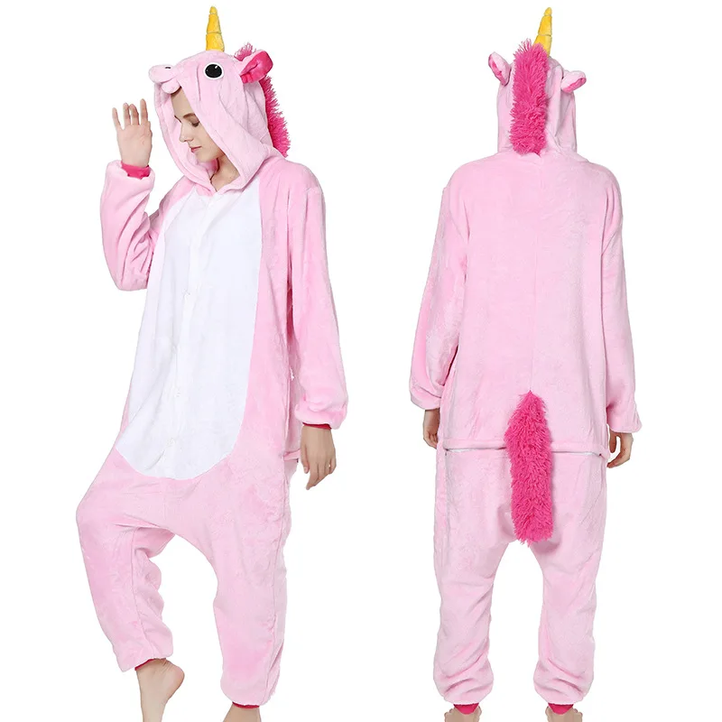 Кингуруми Акула Пикачу Onesie взрослых женщин животных пижамы набор фланелевые теплые мягкие пижамы зимний комбинезон пижамы Косплей