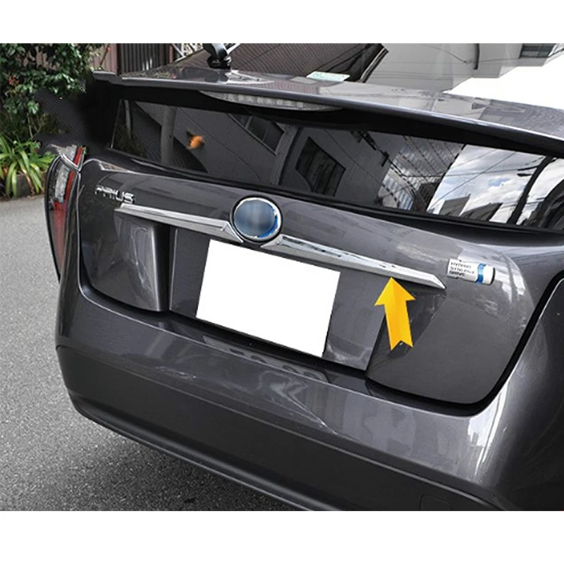 2 шт. хромированные крышки багажника для Toyota Prius 2016 2017 2018 ABS | Автомобили и