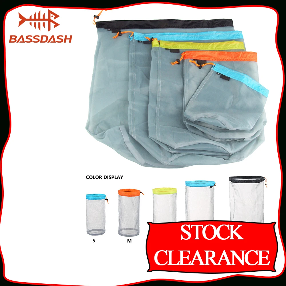 Уличная Легкая сетчатая сумка для хранения на шнурке Сетчатая Сумка мешок