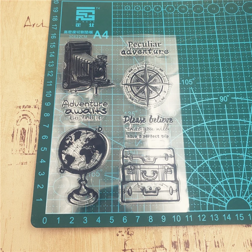 Горячая Распродажа прозрачные штампы для путешествий/силиконовые уплотнения