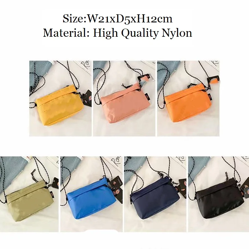 

New Waist Bag High Quality Nylon Waist Packs Unisex Small Sport Bag Fashion Leisure Cross Body Bag For Women And Men Brand Bags