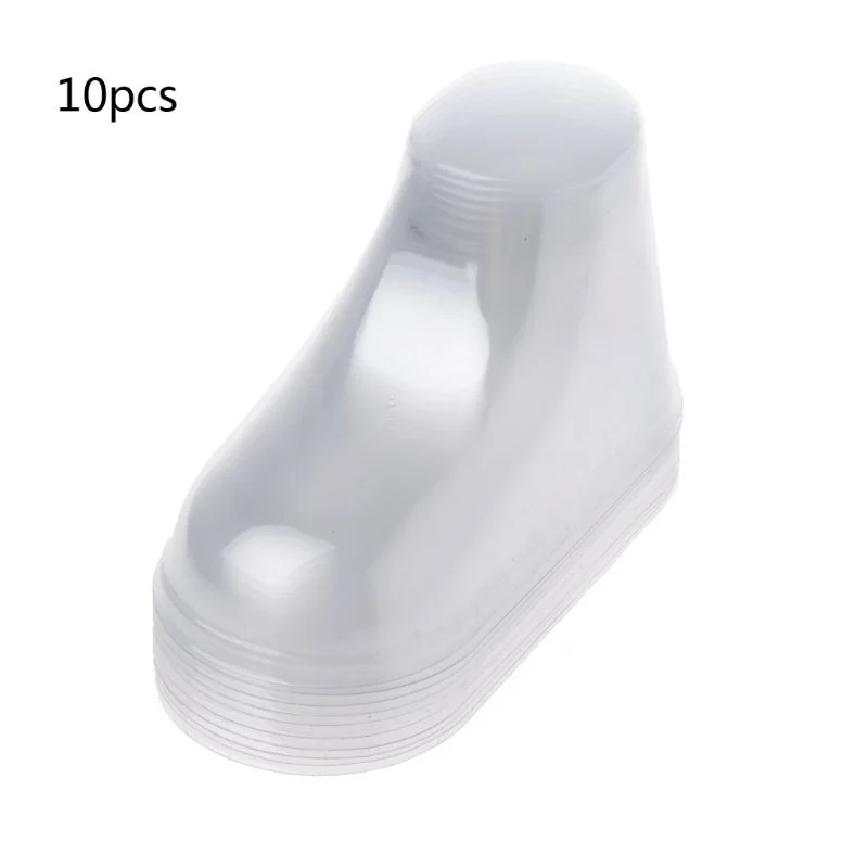 Прозрачный пластиковый дисплей для детских ног 10 штук детские пинетки носки