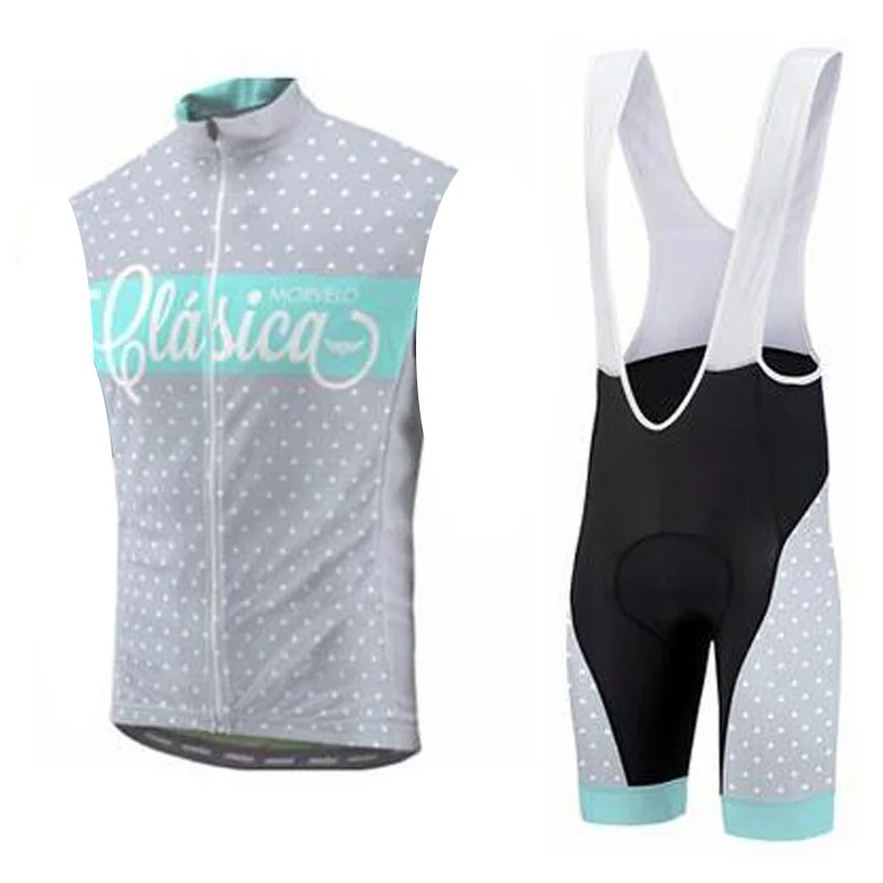 

Morvelo team Cycling Sleeveless jersey Vest bib shorts sets men summer Outdoor Quick Dry Mountain bike high quality 121507