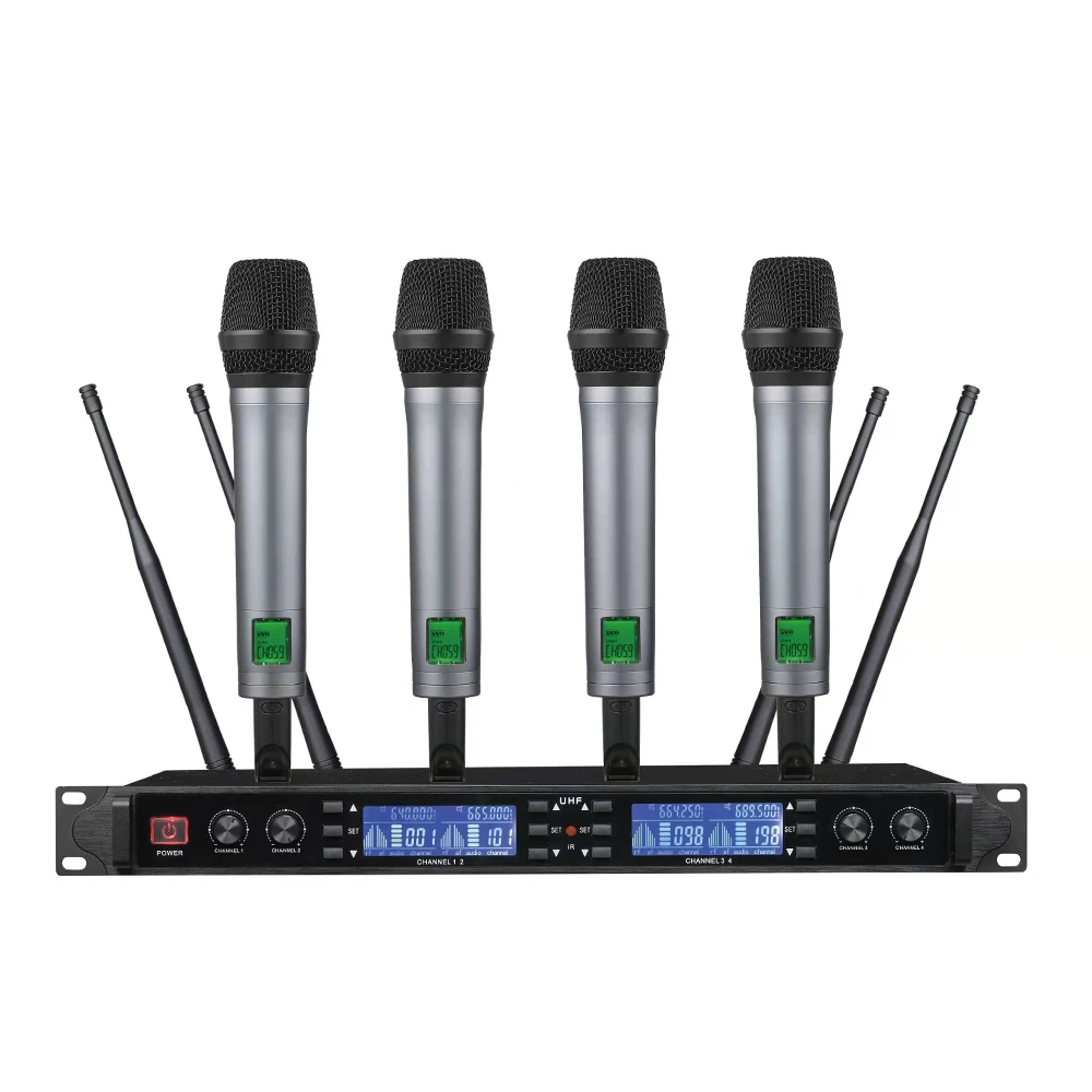 

Professional UHF wireless microphone system handheld lavalier microphone home karaoke party stage microphone wireless
