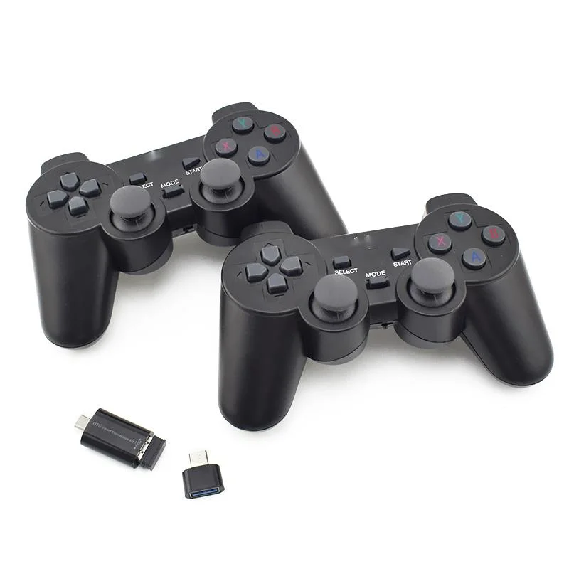 Беспроводной игровой джойстик для Android мобильный телефон 2 4G геймпад ПК двойной
