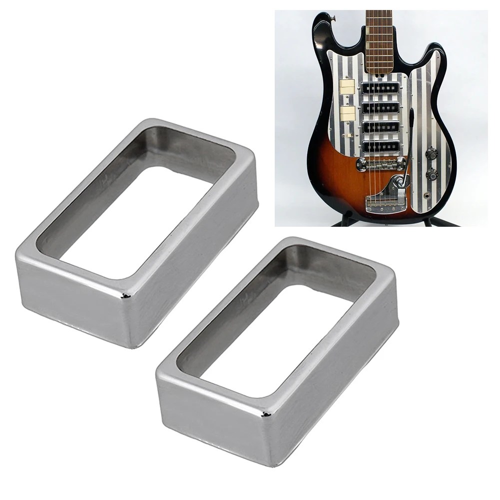 

2 шт., латунный чехол для гитары с 6 отверстиями, 50 мм, 52 мм