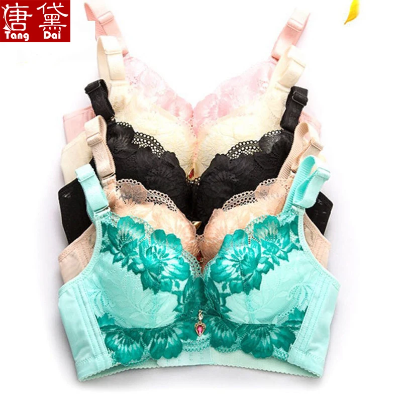 Бюстгальтер tangdai собранный в регулируемом салоне красоты нижнее белье без