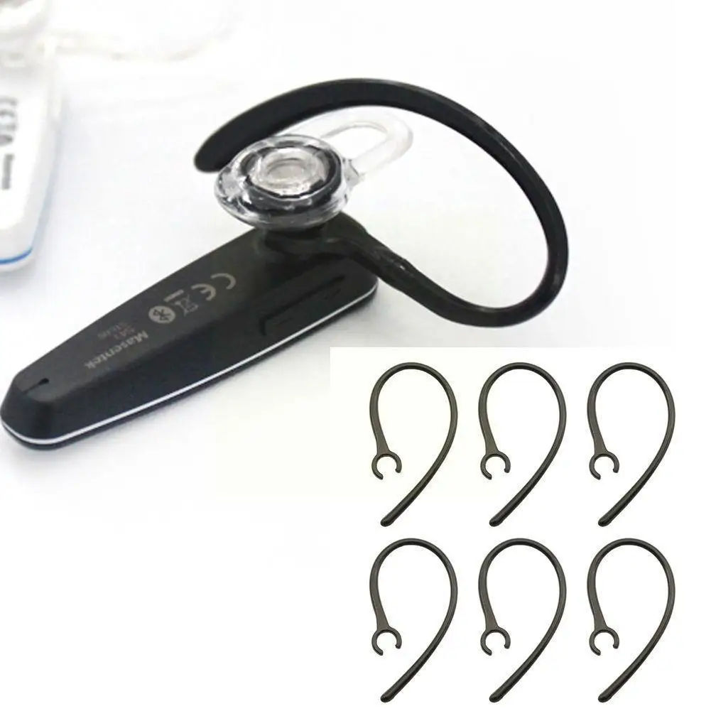 

10PCS 6.0mm Bluetooth-compatible Headset Ear Hanger Practical Ear Practical Loop Accessories Cap Hook Click Hook Clip Unive T1A1