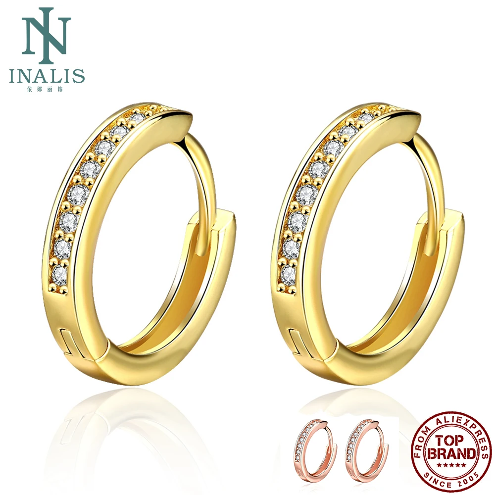 Женские круглые серьги-клипсы INALIS украшения для вечерние свадебные | Украшения и