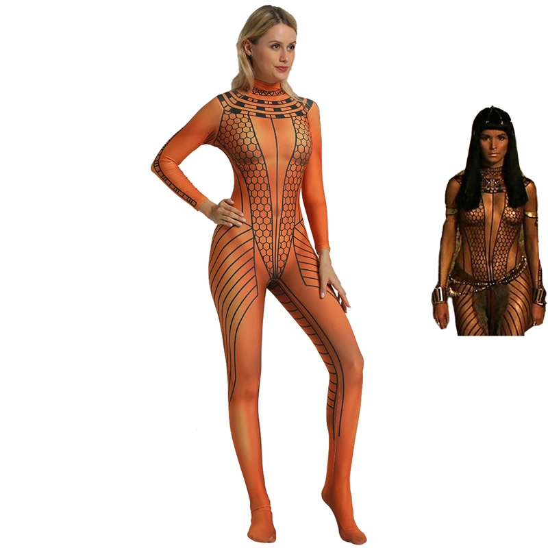 

The Mummy Returns Cosplay Costume Egypt Cleopatra Suit Egyptian Queen Halloween Costume For Women Kids