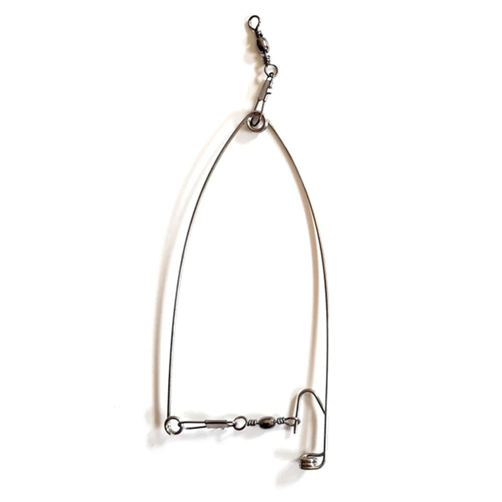 

Automatic Fishing Hook Stainless Steel Ejection Spring Full Speed Artifact Parts Lazy Person Jig Head Fishing Accessories