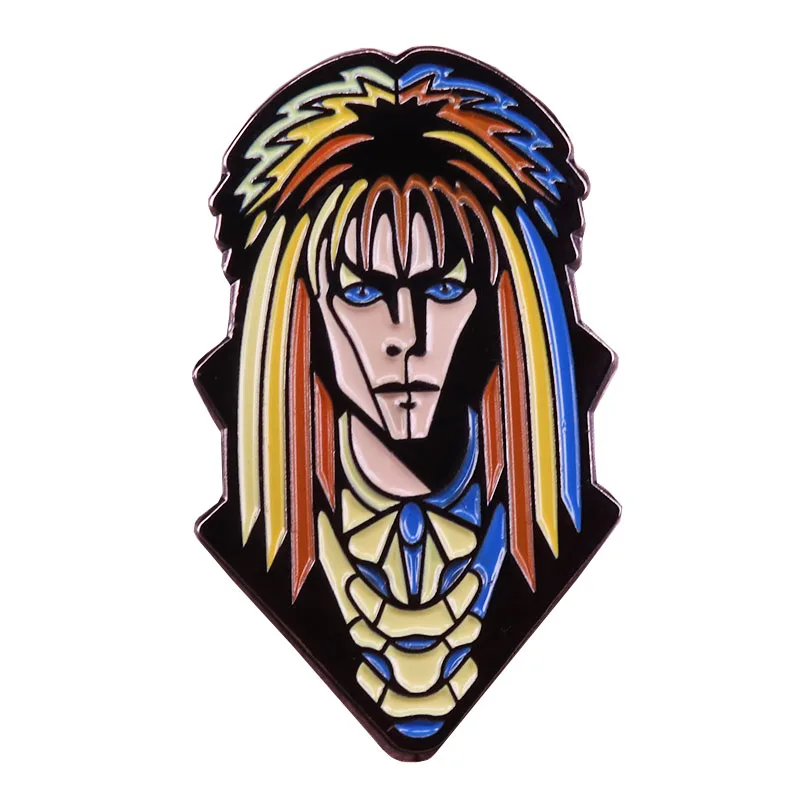 Значок короля Гоблина Jareth значок в лабиринтском фильме вдохновленный Дэвида