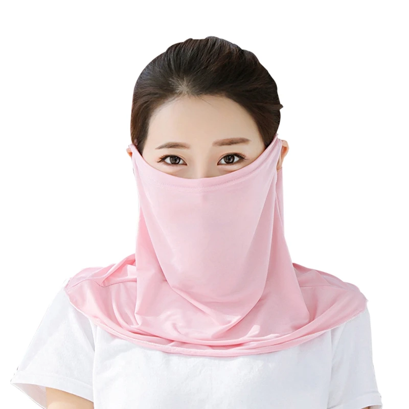 Езда Защита от ультрафиолетовых лучей Дышащие тонкие шаль солнца шеи маска