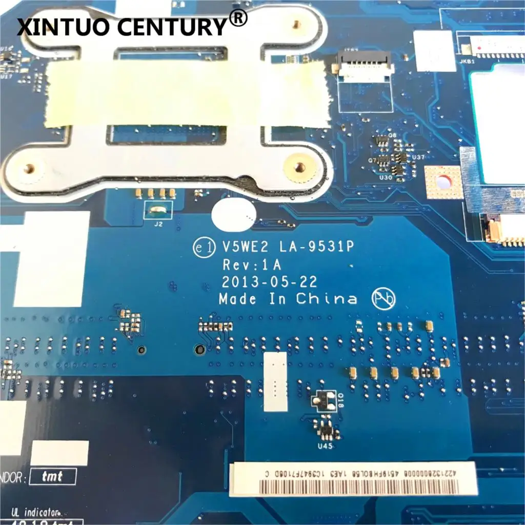 Billig NBV9E11001 NB.V9E 11,001 V5WE2 LA-9531P Für ACER E1-572 E1-572G V5-561G Notebook Motherboard CPU I3 4010U/4030U 100% Test Arbeits