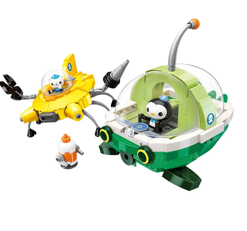 Новинка Octonauts Octo Pod все модели Gup Строительные кирпичи Игровой набор сделай сам