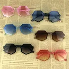 2021 модные детские солнцезащитные очки для девочек и мальчиков, пляжные солнцезащитные очки неправильной формы, детские очки, уличные очки
