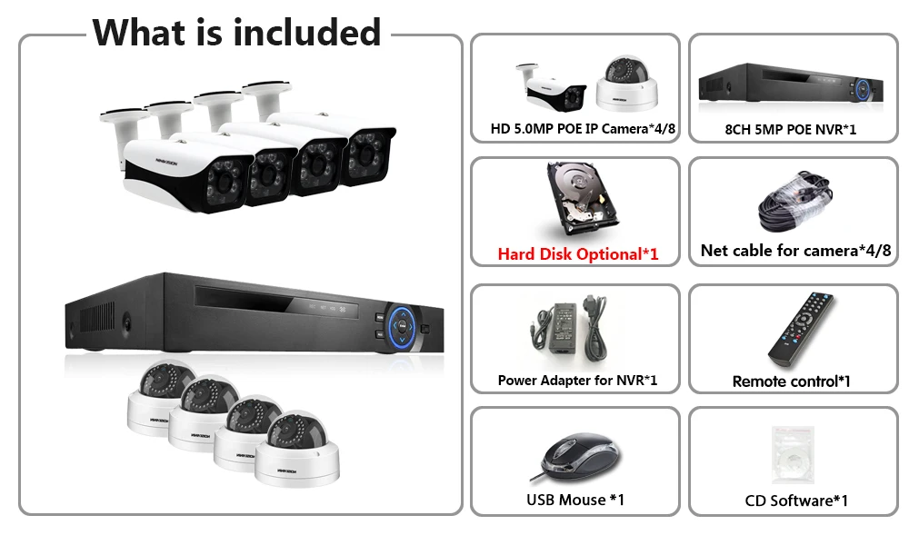 8CH POE NVR комплект распознавание лица аудио запись CCTV система безопасности 5MP ИК наружная POE ip-камера P2P комплект видеонаблюдения 2 ТБ HDD