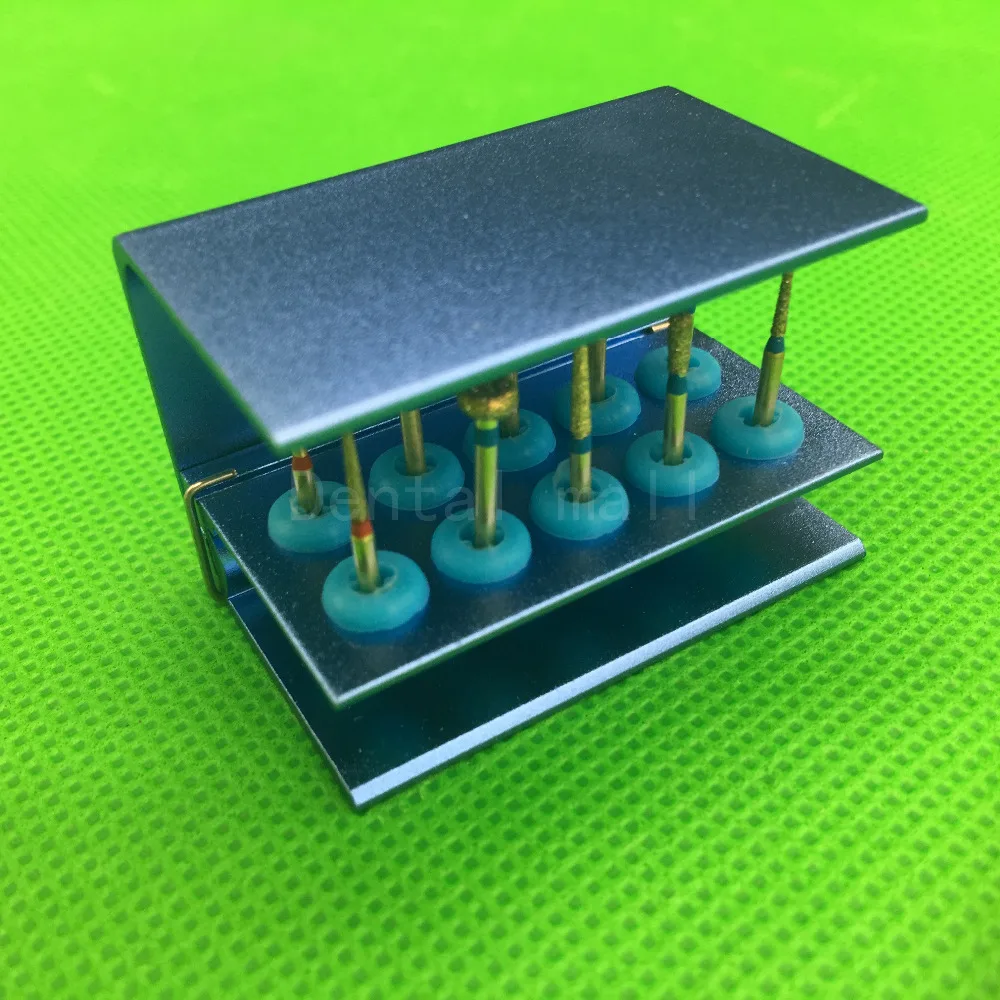 Набор боров для стоматологической подготовки фарфоровый шпон с 10