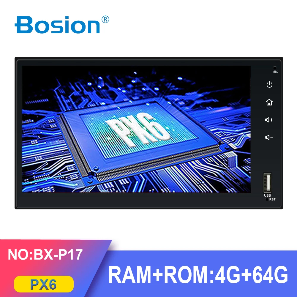 Мультимедийный плеер PX6 DSP 7 дюймов Android 10 0 GPS навигация Авторадио Bluetooth Wi Fi MirrorLink